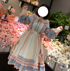 Plus Size Lolita Dress Oversized OP, Long Sleeve - image 14