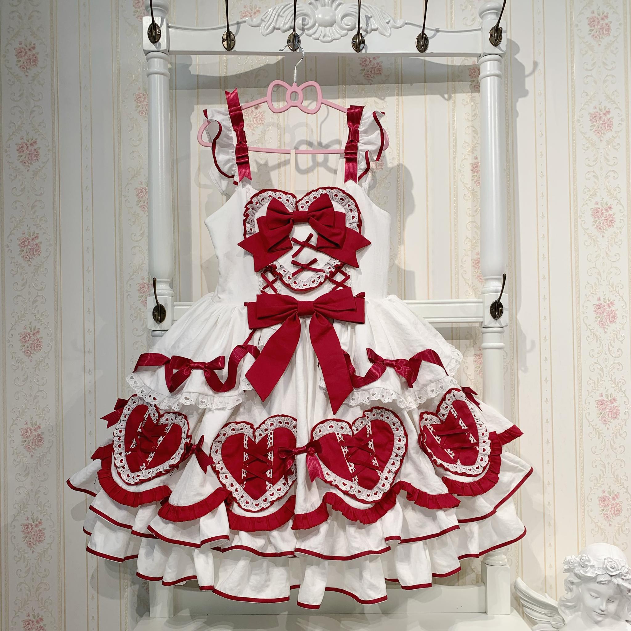 Icing Sugar Gift Box Plus Size Sweet Lolita JSK Dress Set - image 16