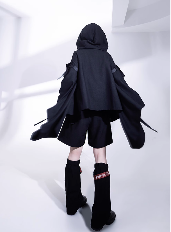 Nameless Blade - Waste Soil Black Coat Set - image 6
