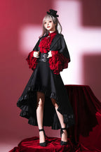 Black Day and Night Song Ouji Gothic Lolita Skirt and Blouse - image 3