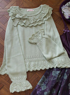 Nana - Sweet Lolita Sweater, Detachable Bow - image 14