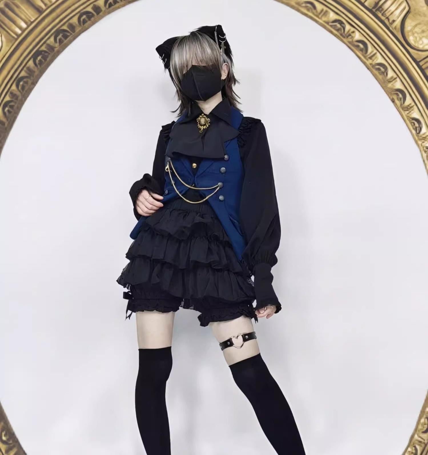 Daily Lolita Bloomers, Lace Cake Shorts for Summer Wear - image 8