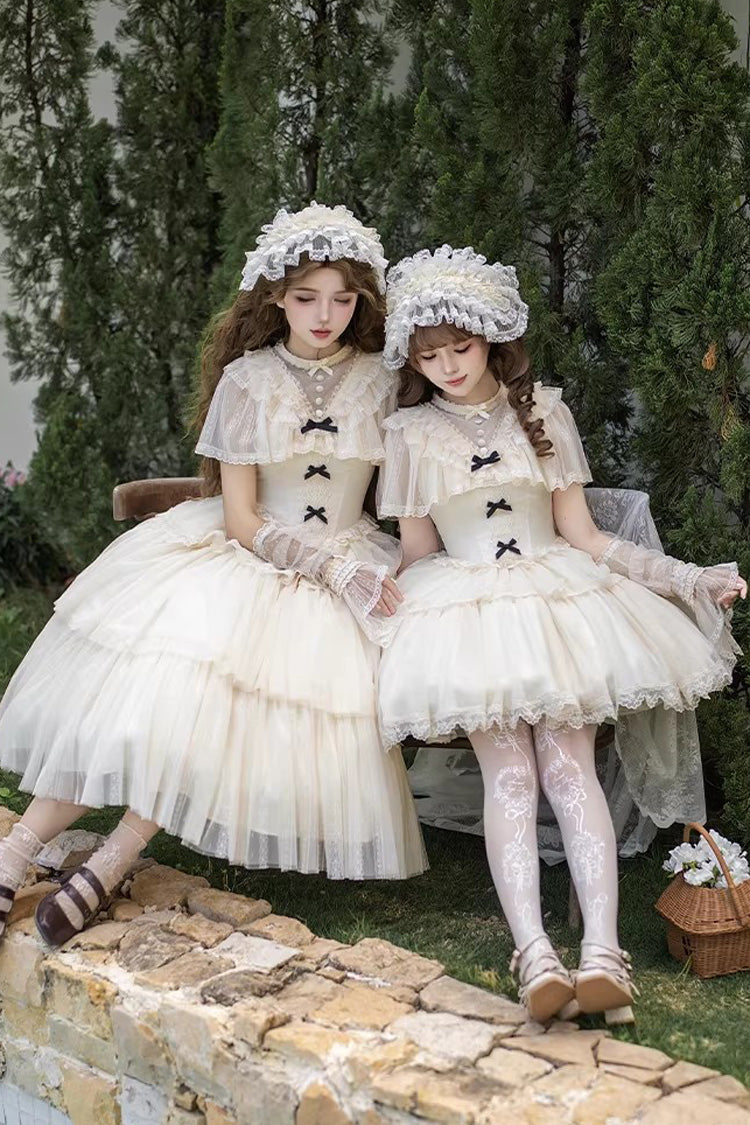 The Oath of White Mist - Sweet Lolita Dress, Short and Long Versions - image 8