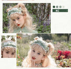 Toting Basil - Wedding Lolita Bolero, Necklace, Cuffs and Side Clip Collection - image 5