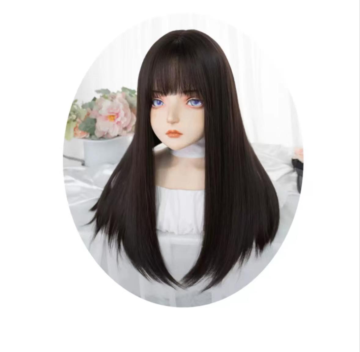 Elegant Lolita Wig Long Straight Wigs - image 12
