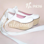 Wedding Lolita Platform Shoes Bridal Shoes Multicolor - image 12
