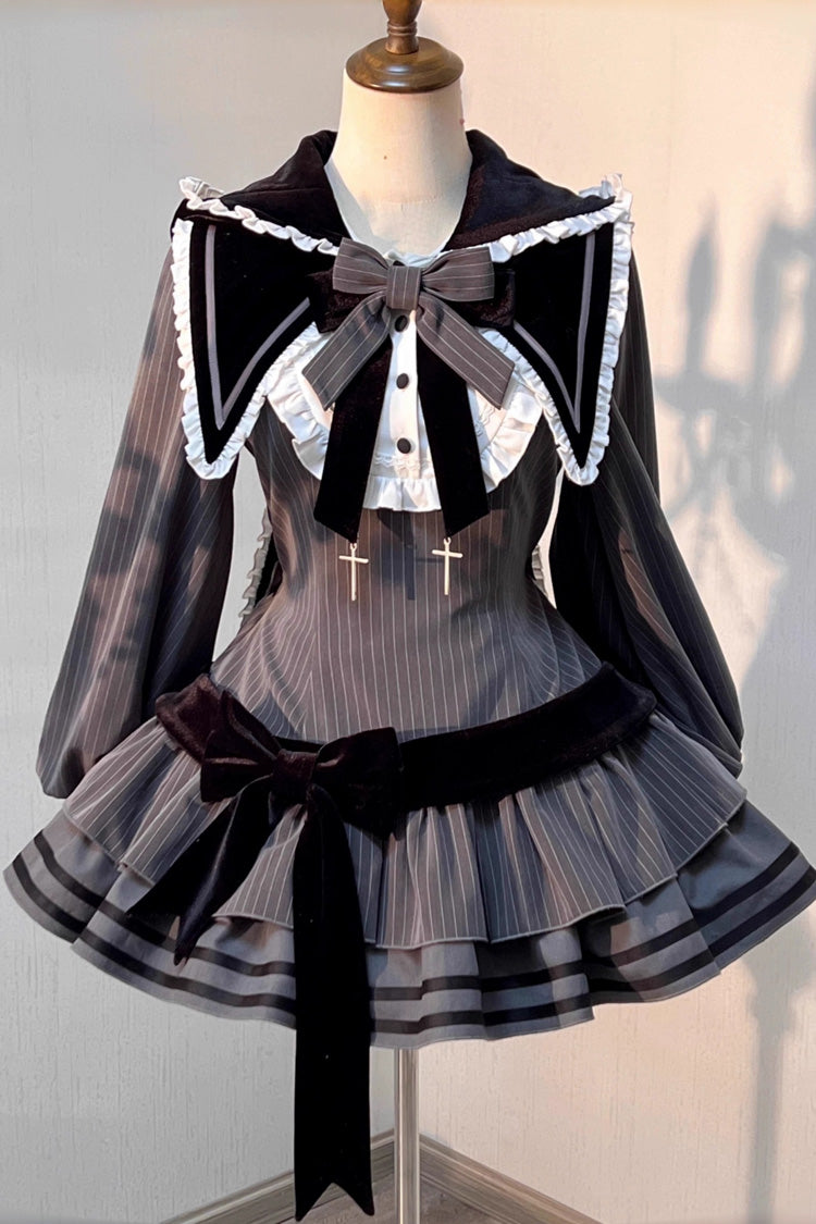 Bizarre Rabbit Opera - Gothic Lolita OP Dress in Black - image 3