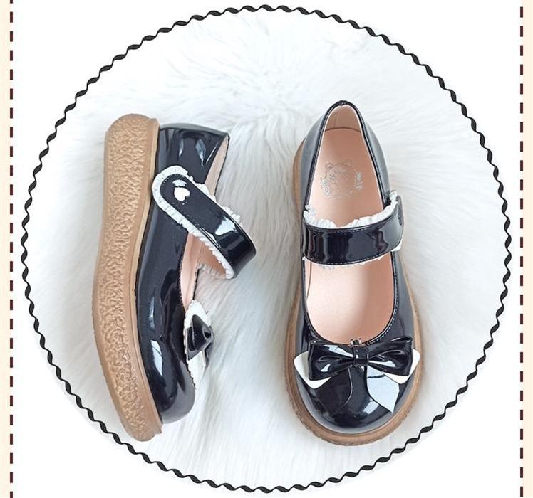 Cute Milkmaid Round Toe Multicolor Lolita Shoes - image 33