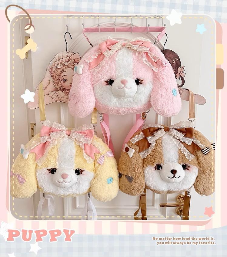 Pakcoco - Kawaii Lolita Bag, Plush Backpack - image 17