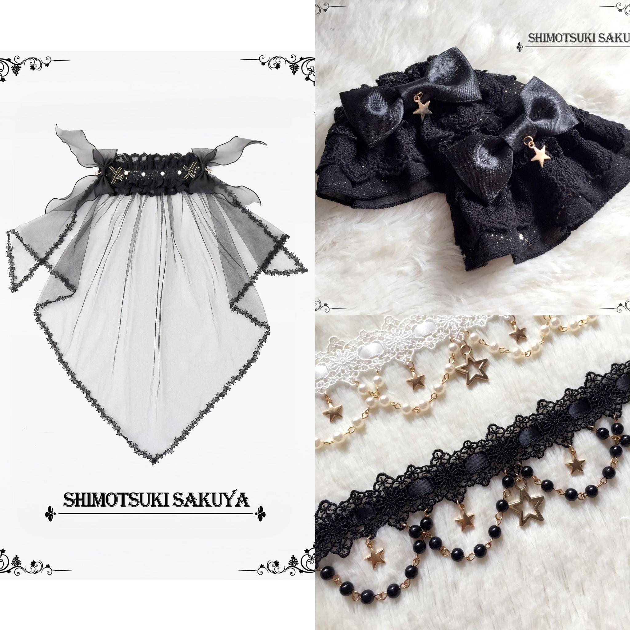 Whisper of Stars - Vintage Lolita Black OP Dress, Constellation-Themed - image 37