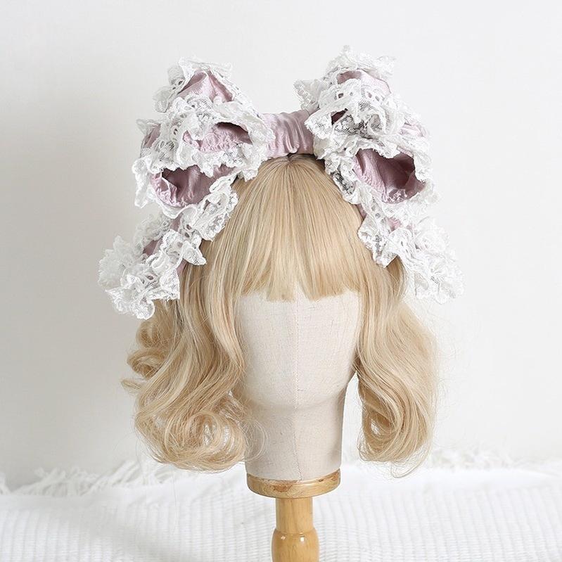 Sweet Lolita KC with Large Lace Bow in Multiple Colors - image 4