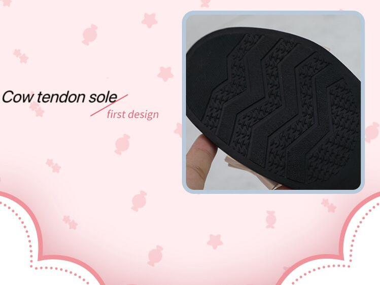Fairy Godmothe - Preppy Style Flat Shoes Mid Heel Round Toe Lolita Shoes - image 36