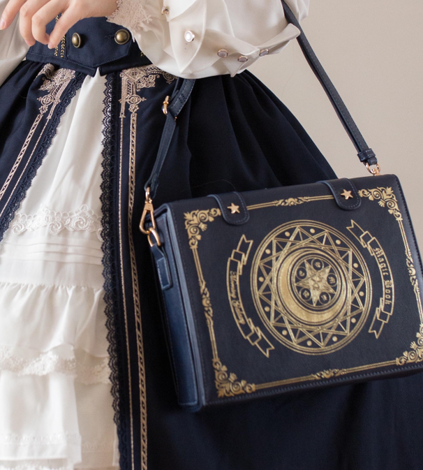 The Star-Moon Grimoire - Sweet Lolita Crossbody Bag - image 18