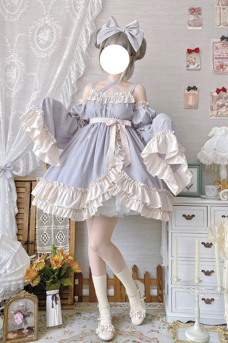 Monet Estate Sweet Lolita JSK Dress in Grey - image 6
