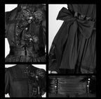 Ghost Orchid - Gothic Lolita OP Dress, Embroidered Cross - image 8