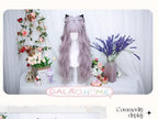 Poi Balls - Sweet Lolita Wig Long Curly Purple Wigs - image 6