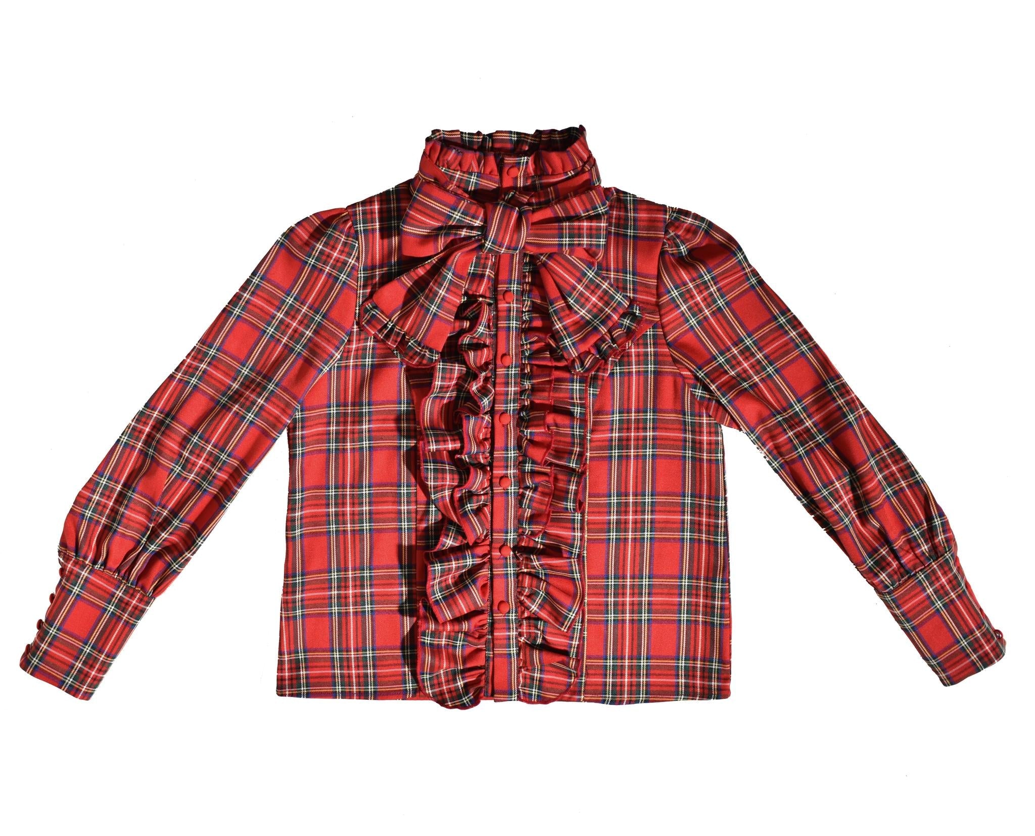 Humanoid Gift Box - Plaid Gothic Lolita Blouse & SK - image 34