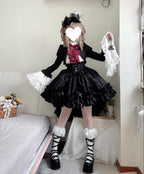 Cross Nocturne - Gothic Blouse, Corset Dress and Skirt Collection - image 2