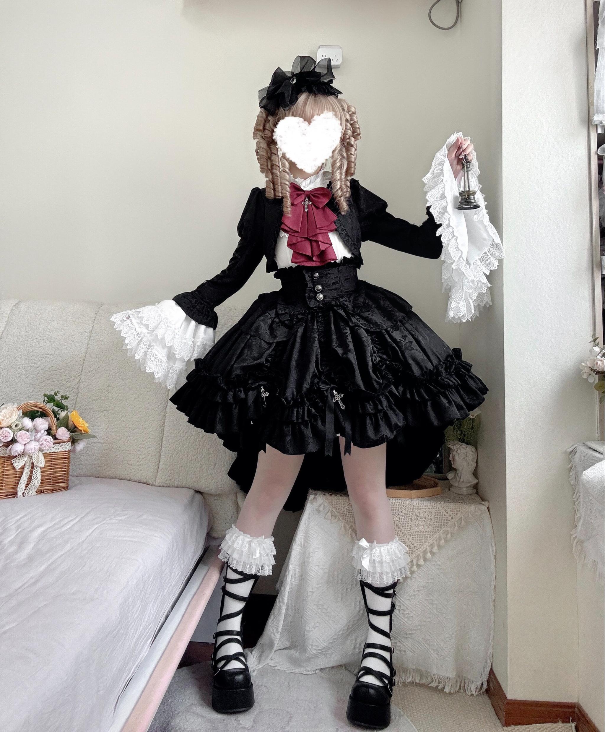 Cross Nocturne - Gothic Blouse, Corset Dress and Skirt Collection - image 2
