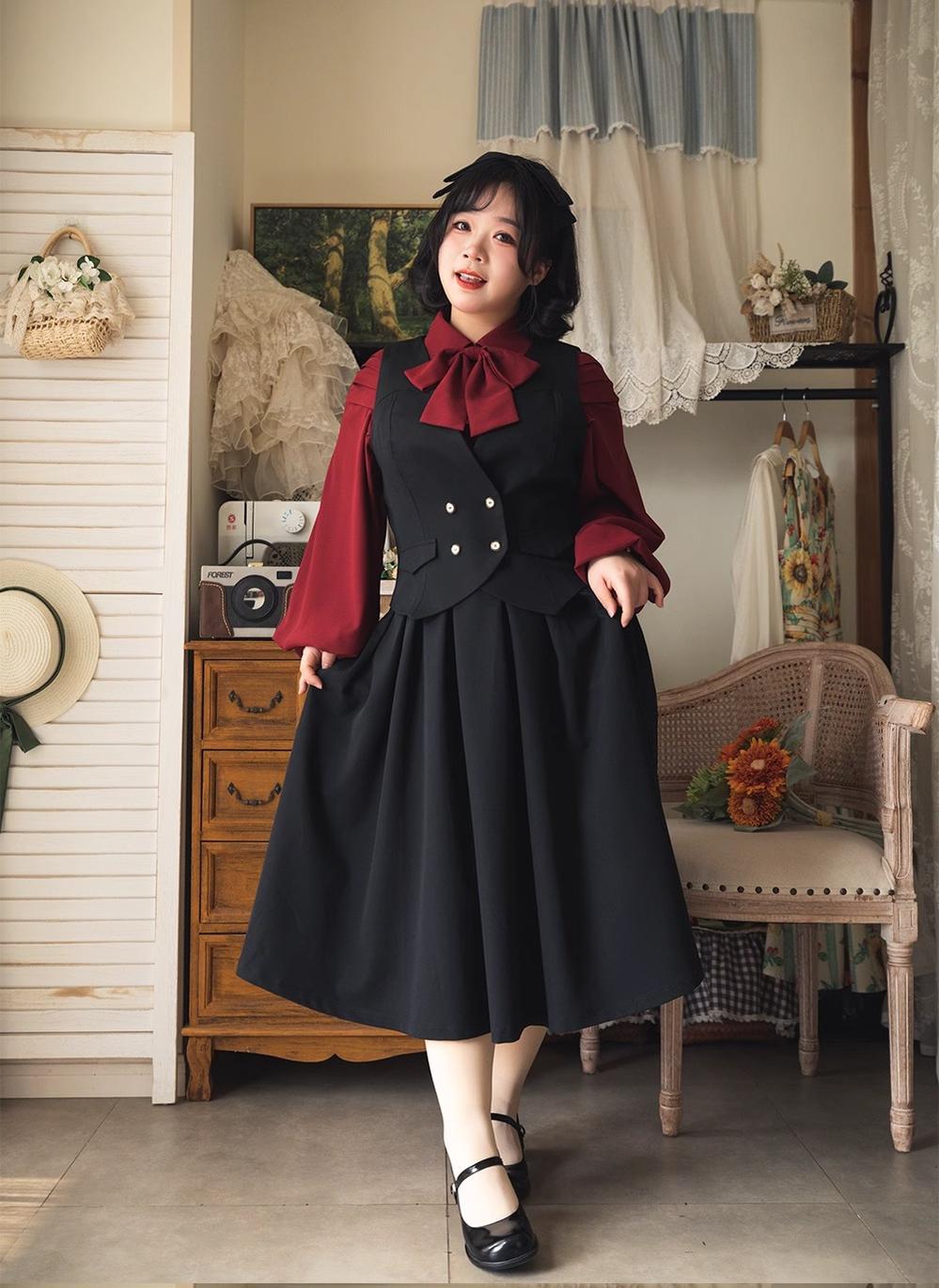 Forest Basket - Elegant Lolita Pleated SK - image 14