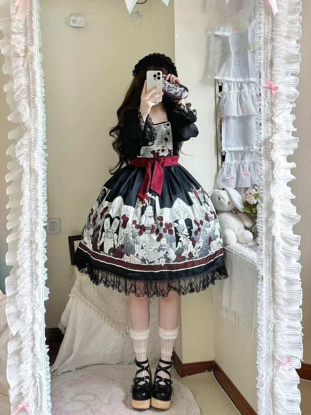 Alice - Kawaii Lolita Dress OP Dress Sleepwear - image 22