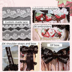 Strawberry Chocolate Lovers Sweet Lolita Embroidered Dress - image 5