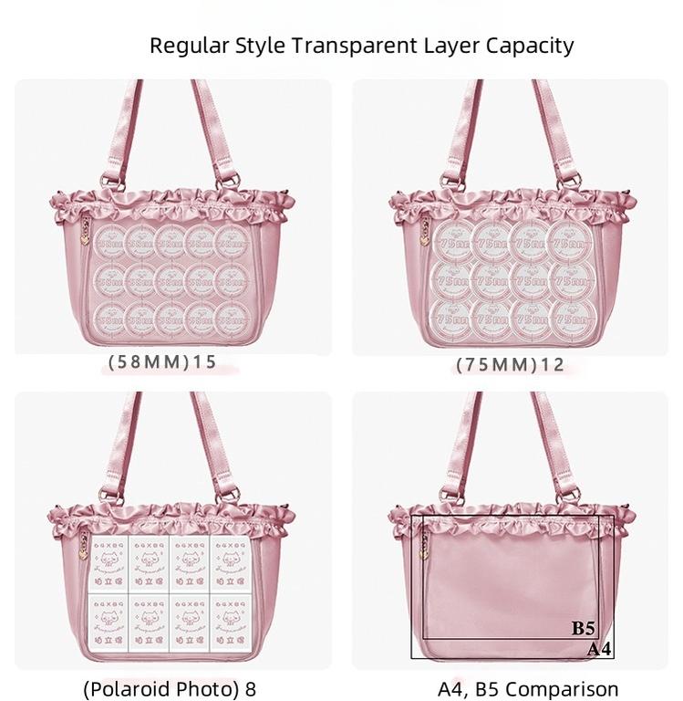 Bouquet Lolita Ita Bag with Two Carrying Styles and Multiple Inner Pockets - image 10