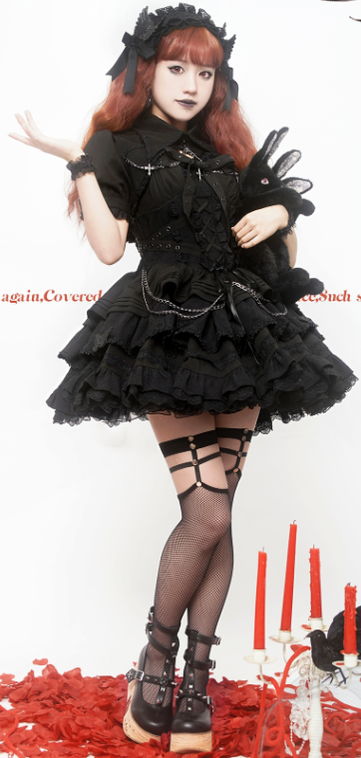 Contract Cross Gothic Elegant Lolita JSK - image 7