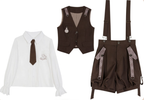 Detective Rabbit Kiri - Ouji Lolita Outfits, Backpack Pants - image 31