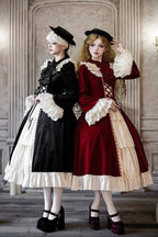 Letters and Poems · Nutcracker Box - Long Sleeves Ruffled Open-Front Bow Lace-Up Gothic Lolita Dress - image 8