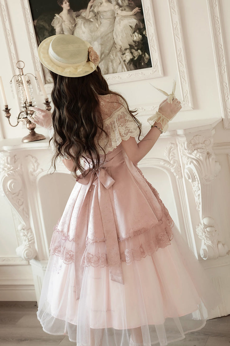 Rose Poems Sweet Elegant Lolita Dress, Skirt and Necklace Set - image 8