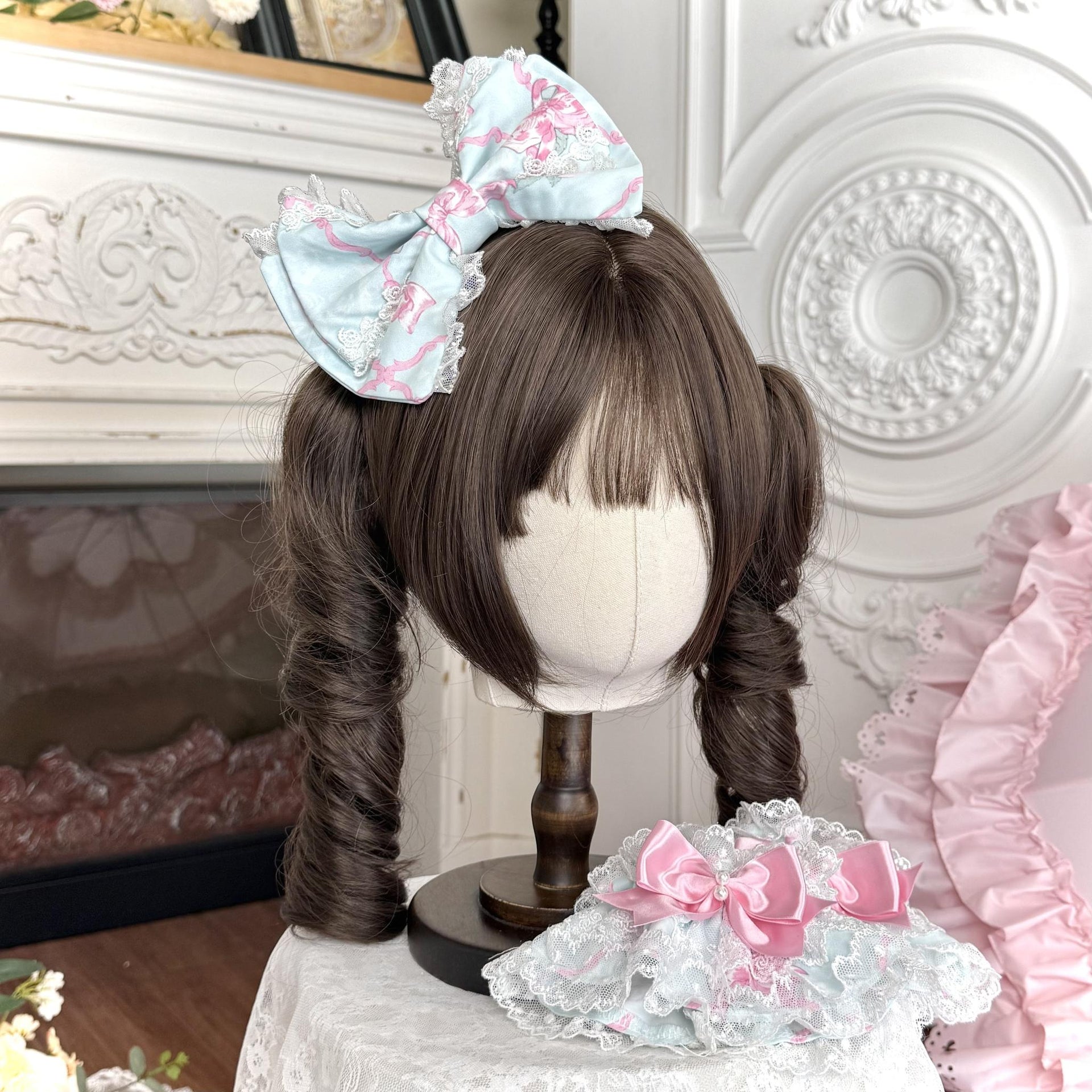 Hairclip Only - Mint Green (one size / choose M) - Summer 2026 TaTaTa Lolita coordinate piece