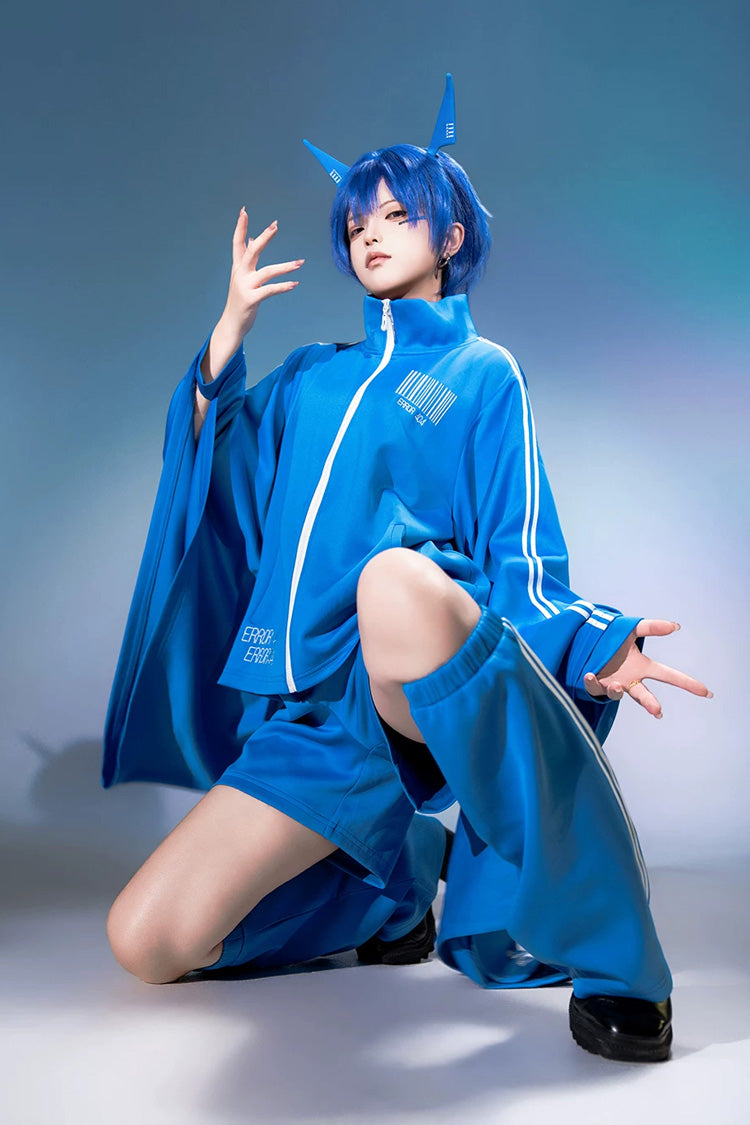 Network Error Gothic Ouji Coat, Shorts and Leg Sleeves Collection - image 10