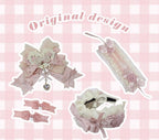 Satin Ballet Sweet Lolita Feather Bow Headdress - image 36