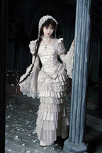 Bionic Doll - Gothic Lolita Fishtail Skirt & Corset Full Set - image 4