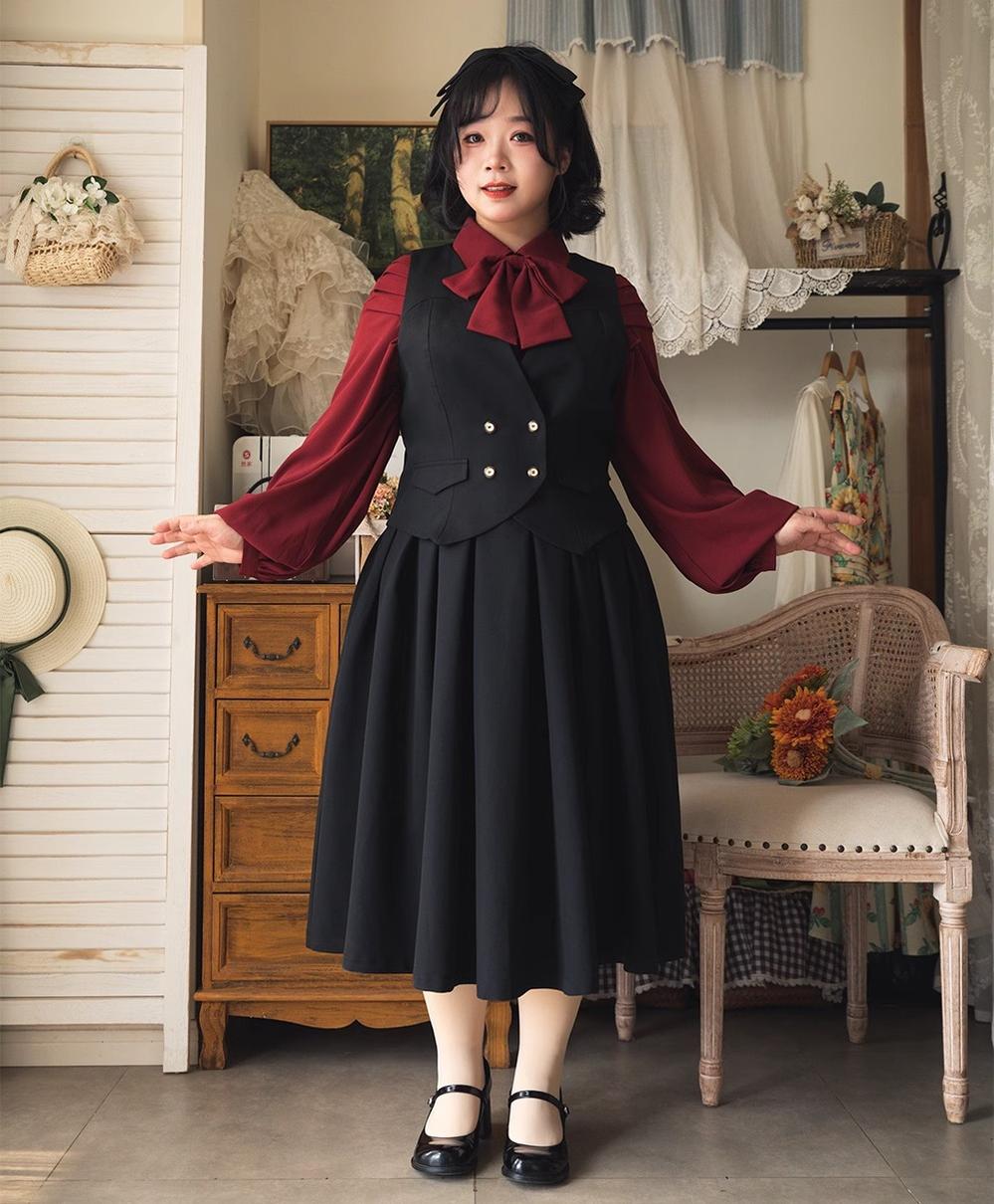 Forest Basket - Elegant Lolita Pleated SK - image 13