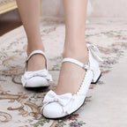 Round Toe Lolita Shoes Sweet Bow Design Size 33-41 - image 8