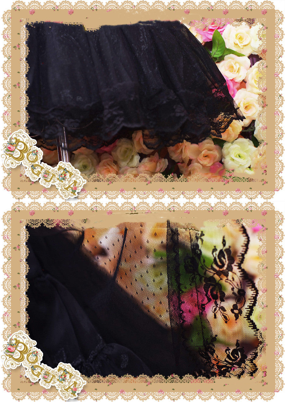 A-Line Casual Lolita Petticoat, Three-Layers, Different Length - image 2