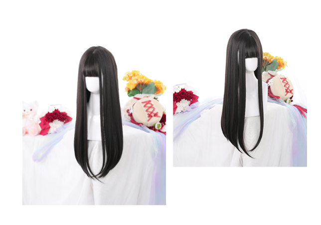 Lolita JaneNye 65cm Straight Wig Black - image 11