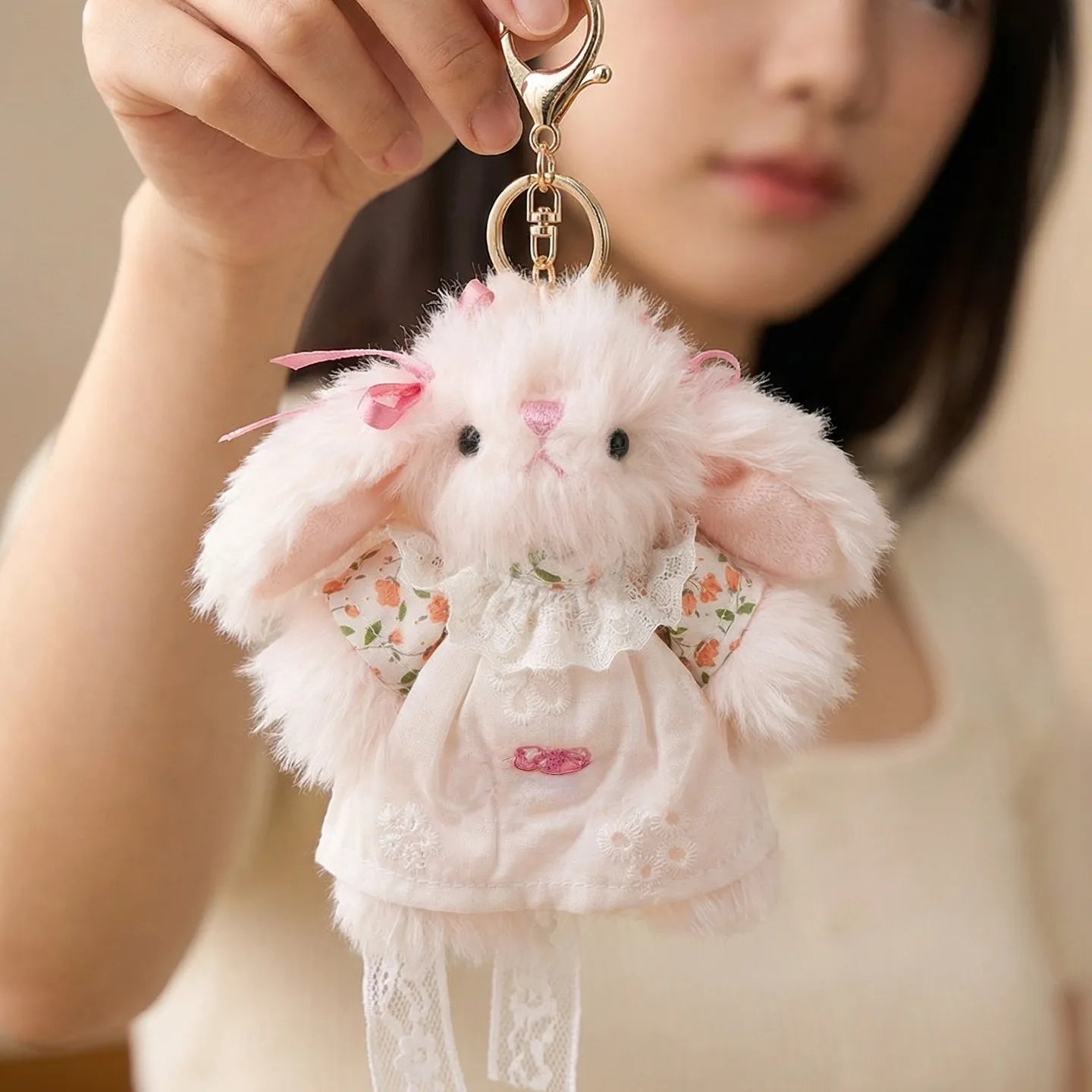 Fluffy Rabbit Nova - Sweet Lolita Plush Doll and Charm - image 8