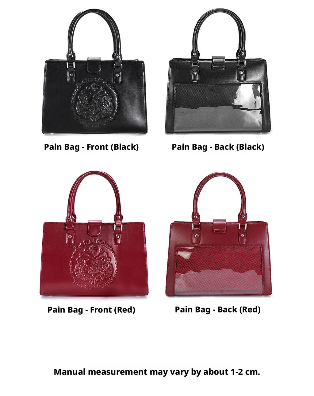 Skeleton Creature - Gothic Ita Tote Handbag - image 7