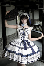 Mandarin Duck Rhapsody Oriental Sweet Lolita JSK Dress - image 3