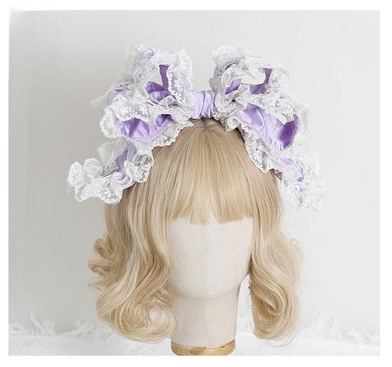 Sweet Lolita KC with Large Lace Bow in Multiple Colors - image 8