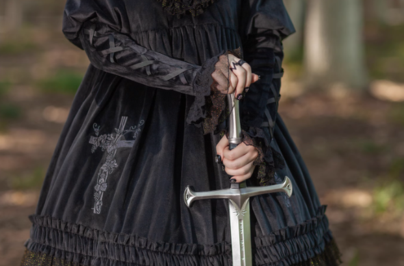 Holy Fruit Estate - Gothic Lolita OP Dress Multicolors - image 20