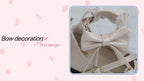 Fairy Godmothe - Preppy Style Flat Shoes Mid Heel Round Toe Lolita Shoes - image 34