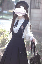 Classic College Elegant Lolita JSK Dress in Blue - image 6