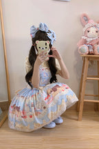 Cream Party Sweet Lolita JSK Dress in Three Colors - image 4
