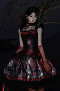 Dark Moon Corridor - Gothic Lolita Dress-Skirt - image 1