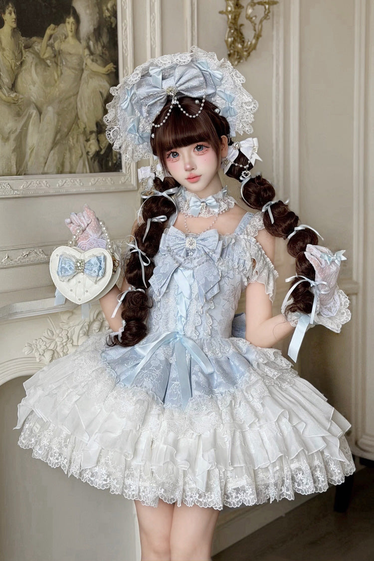 Blue Pearl Ballet Sweet Lolita JSK Dress - image 1