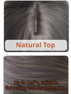 Light Gothic Lolita Wig, Green-Toned Ash Grey - image 11